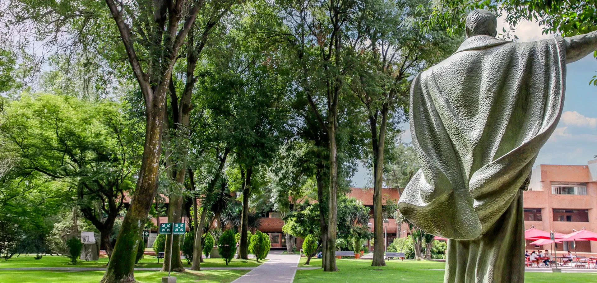 Jardín de San Ignacio en la IBERO.
